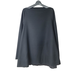 T恤0284 休闲宽松简约横纹一字领长袖 SD正品 女士时尚