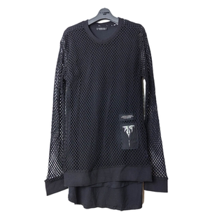 圣牌折扣女士宽松显瘦针织镂空网眼两件套针织衫 上衣3553