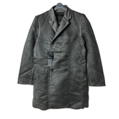 SD正品 风衣外套1885 领双排扣宽松中长款 折扣男士 复古风做旧西装