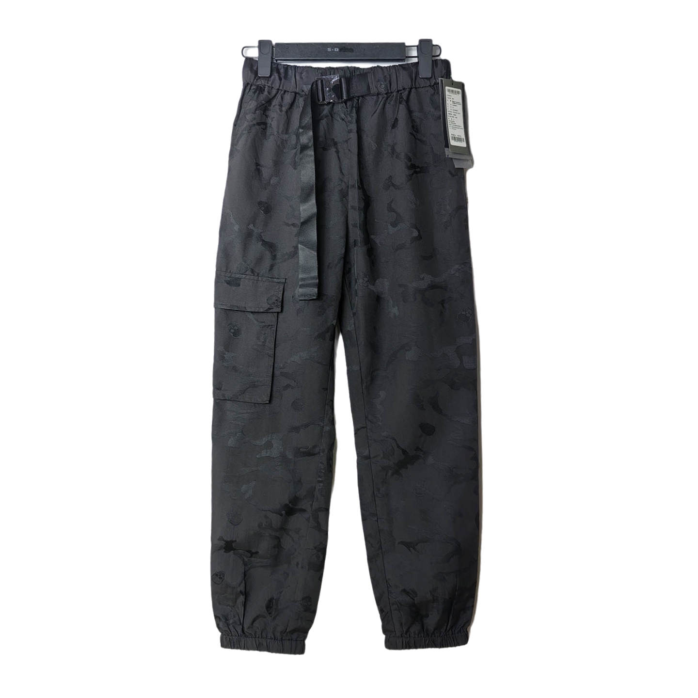 SD正品女士时尚休闲简约绣花百搭修身束脚裤工装裤0811 - 圣牌出品