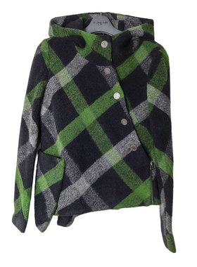 SD正品折扣女士时尚设计感休闲百搭保暖羊毛呢短款外套2247