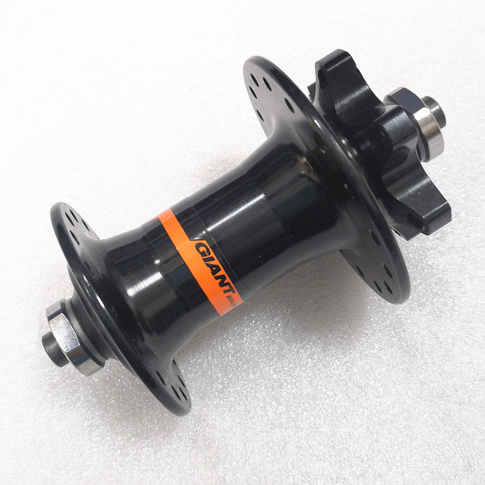 捷安特M701前花鼓32孔开裆100mm山地自行车铝合金培林轴承前花鼓