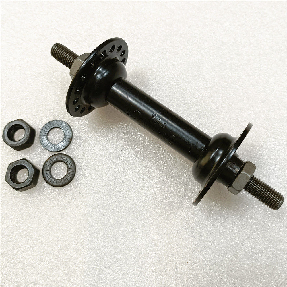 捷安特HB-F2前花鼓32孔开裆93毫米轴长126轮刹自行车滚珠轴皮轴档