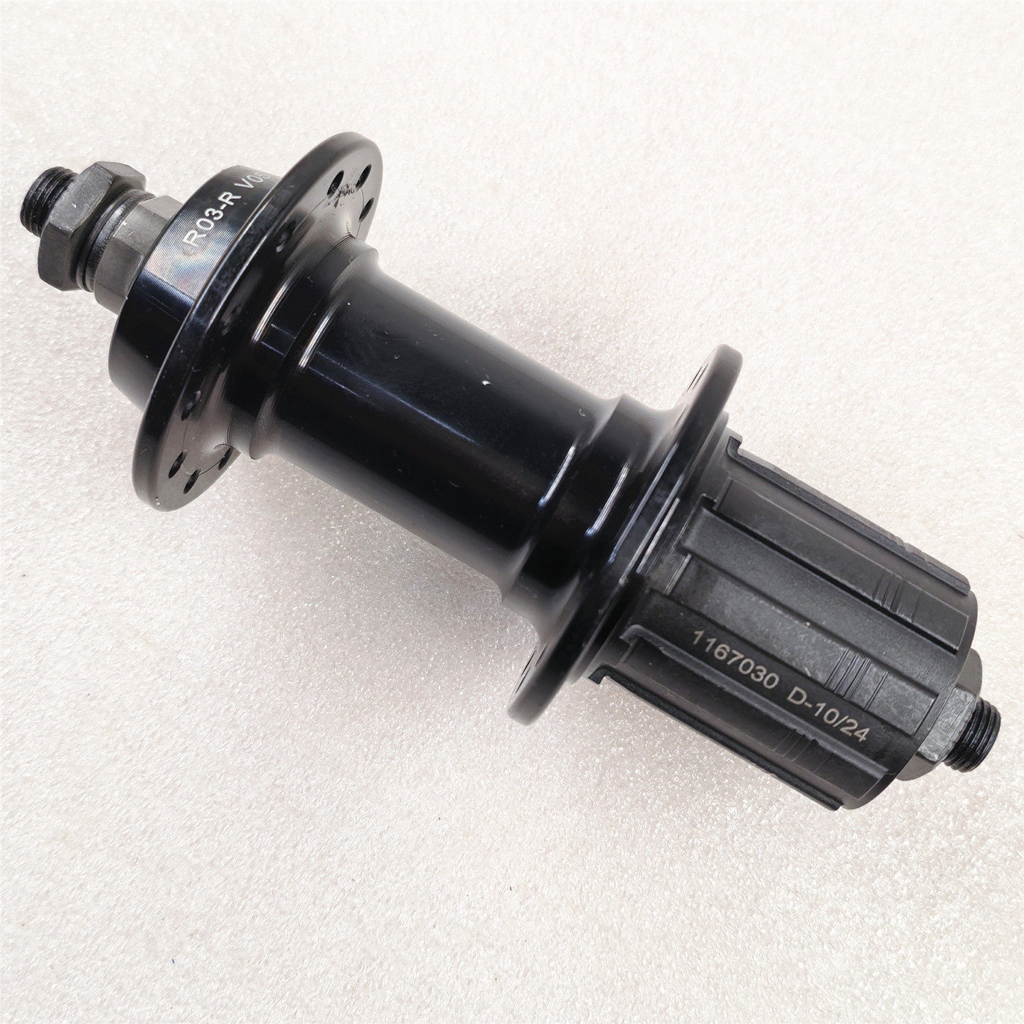 捷安特R03-R公路车后花鼓 24孔130mm8/9/10速卡飞自行车轴皮