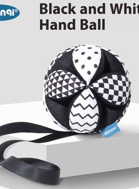 3 M+ Babies Soft Toys/Easy to Grasp Ball/Built-in Rattle