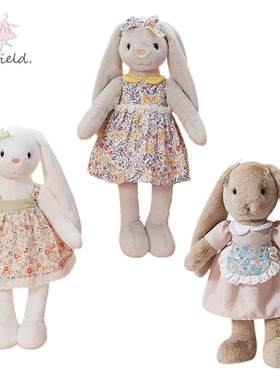 Rifffield Rabbit plush toy cute doll flower skirt Doll gift