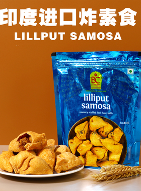 Lilliput Samosa迷你三角炸饺小零食INDIA SNACKS印度进口炸素食