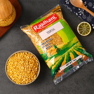 food TOOR DAL素食豆indian ARHAR 1kg DAL印度进口土娃豆Thoor