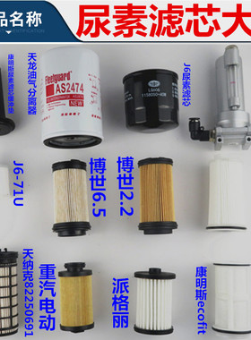 适配尿素滤芯国四SCR博世2.2康明斯派格丽解放J6天纳克北奔AS2474
