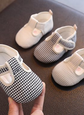 宝宝鞋子春秋款1一2岁室内鞋学步鞋男宝宝布鞋婴儿小鞋子幼儿布鞋