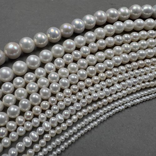 【3号南汐珍珠】圆珠小米珠诸暨天然淡水珍珠散珠baby珠项链手链