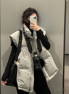 上衣外套秋冬新款羽绒马甲