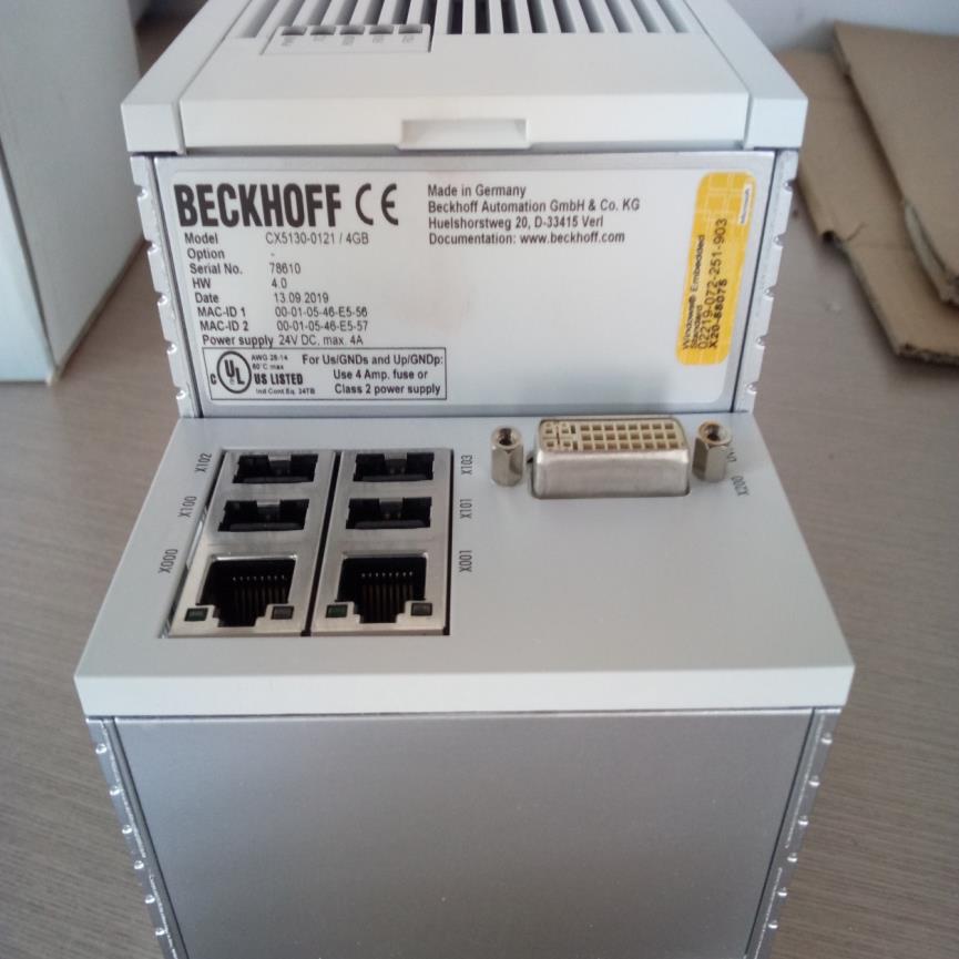 (背呗机械) 倍福BECKHOFF工控机 CX5130-0121