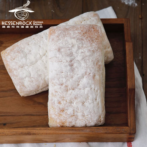 北京黑森布克德国面包房传统配方新鲜拖鞋卡巴塔白面包ciabatta - 封面