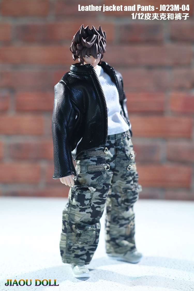 1/12可动手办人偶外套裤子
