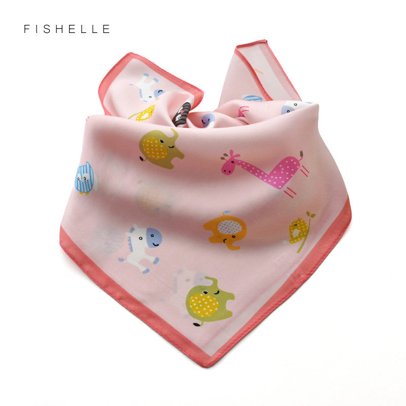 新款蓝色卡通大象长颈鹿真丝小方巾女春秋桑蚕丝丝巾护颈防晒围巾,服饰配件/皮带/帽子/围巾,围巾/丝巾/披肩,淘宝优惠券,粉丝福利购,淘宝优惠卷