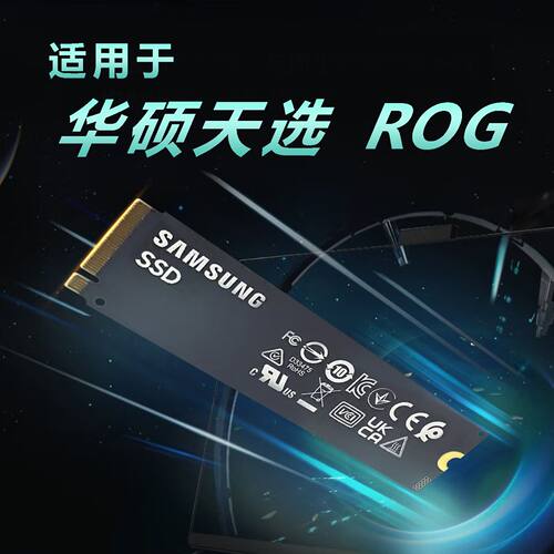 华硕天选 ROG SSD固态硬盘 M.2 三星 PM9C1B 1TB 散装 无包装