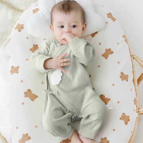 连体衣宝宝和尚男女新生儿长袖