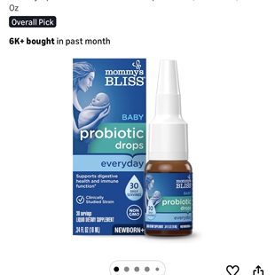 现货 美国婴儿Mommy's Bliss Baby Probiotic Drops 胀气绞痛便秘