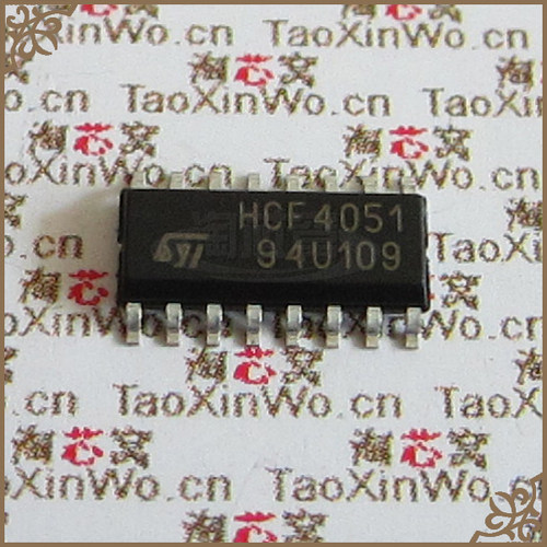 HCF4051M013TR HCF4051 优势现货 ST 多路复用器 原装正品芯片