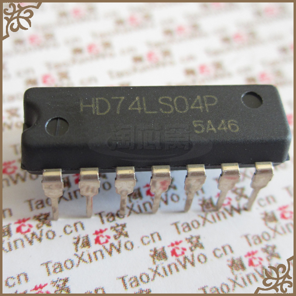 HD74LS04P 74LS04 优势现货 RENESAS 逻辑门芯片 原装正品芯片