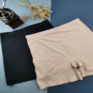 8~20大尺码胖MM5分平角塑身裤束腹无痕防走光打底裤健美底裤