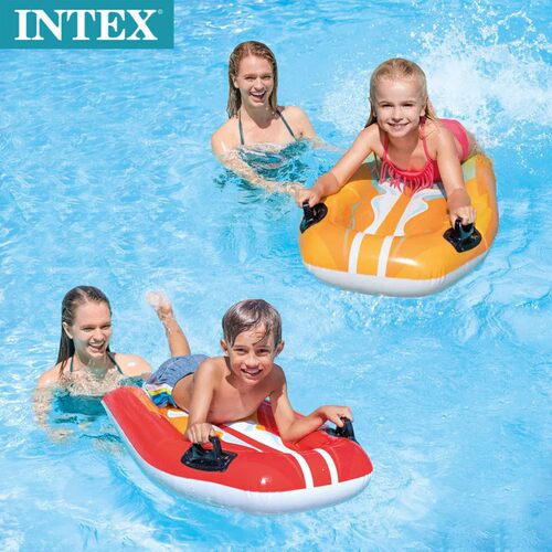 正品INTEX儿童成人打水板浮排