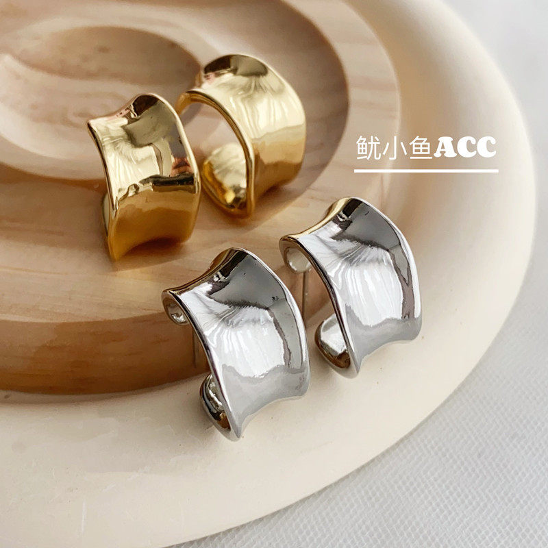 925银针极简时尚松本惠奈同款C型简约不规则高级感气质耳环耳饰女,饰品/流行首饰/时尚饰品新,耳环,淘宝优惠券,粉丝福利购,淘宝优惠卷