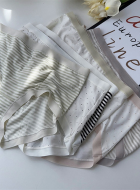 零感空气裤80S贵货天丝莫代尔 敲好穿日常简约包臀中腰内裤女棉裆