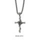 ROADLATIVE玫瑰十字架复古钛钢嘻哈项链男女辣妹小众设计不掉色