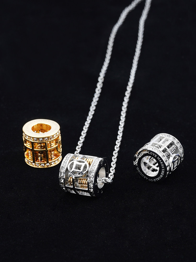 ROADLATIVE original design National trend accessories abacus beads Personality elegant simple couple necklace Men and women gifts