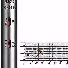AKG C451B 小振膜 电容话筒