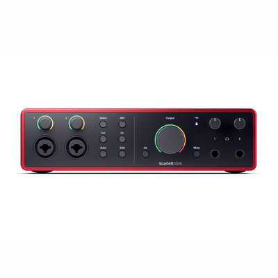 福克斯特Focusrite Scarlett 16i16 四代直播录音声卡 USB Type-C