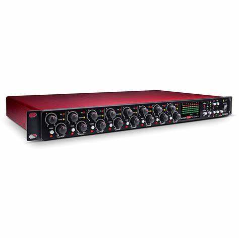 Focusrite Scarlett OctoPre 8路通道话筒放大器录音棚乐器话放