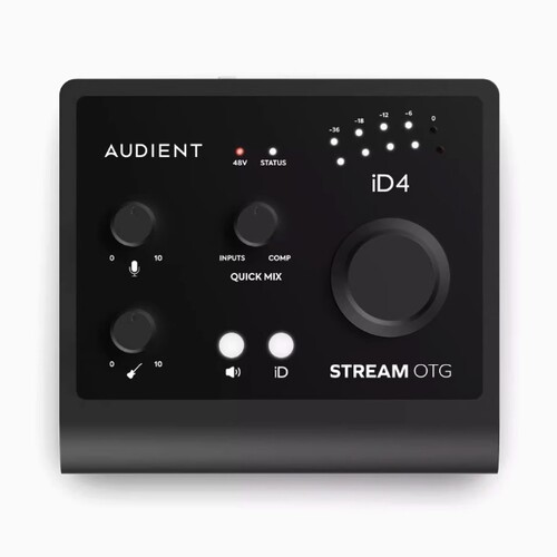 Audient/奥顿特iD4 iD14Stream OTG 手机电脑直播声卡k歌录音编曲