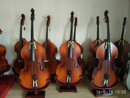 百灵鸟优质正品手工实木低音提琴