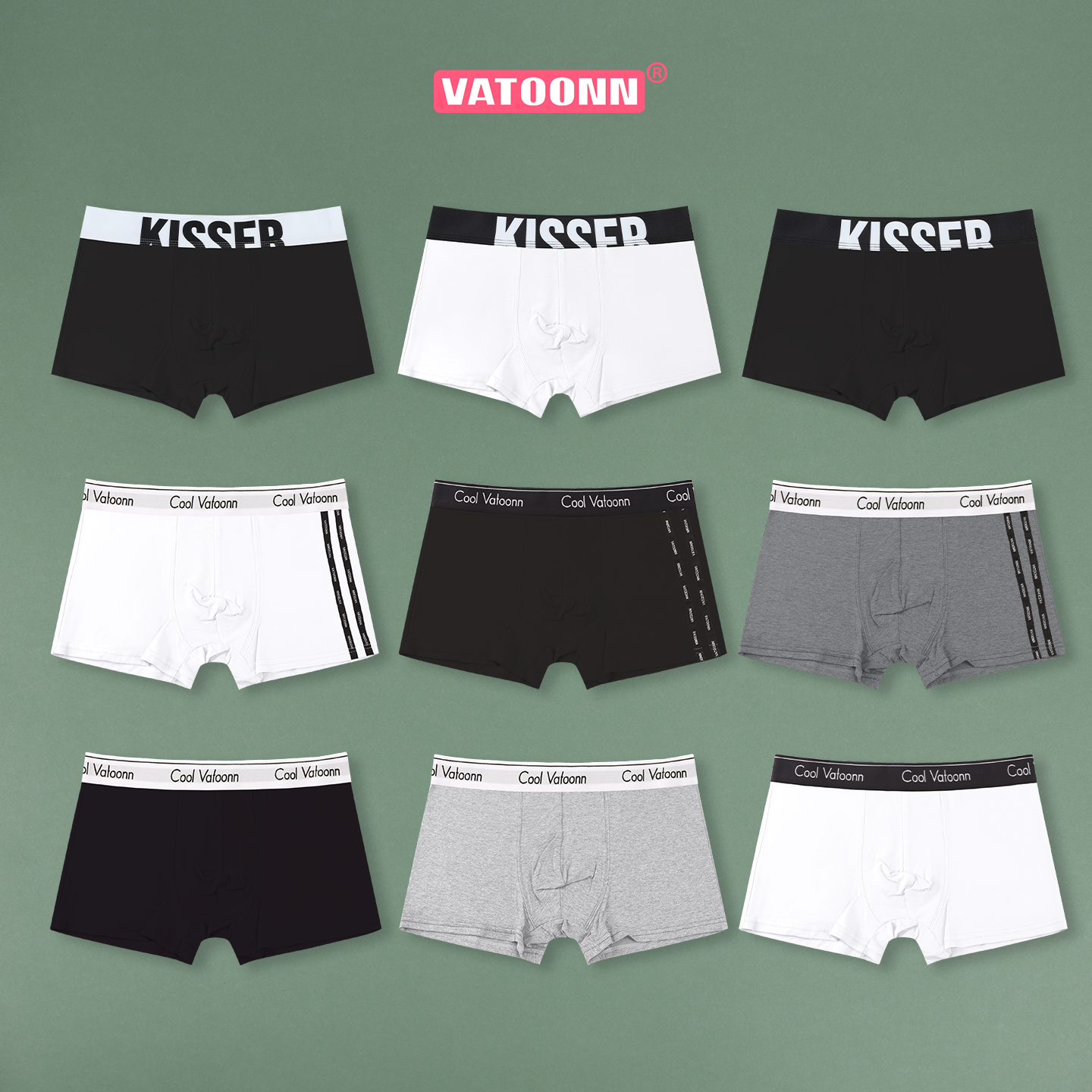 简约大码黑白灰男士平角裤中腰亲肤透气宽腰带收腹不紧勒运动内裤,女士内衣/男士内衣/家居服,男平角内裤,淘宝优惠券,粉丝福利购,淘宝优惠卷