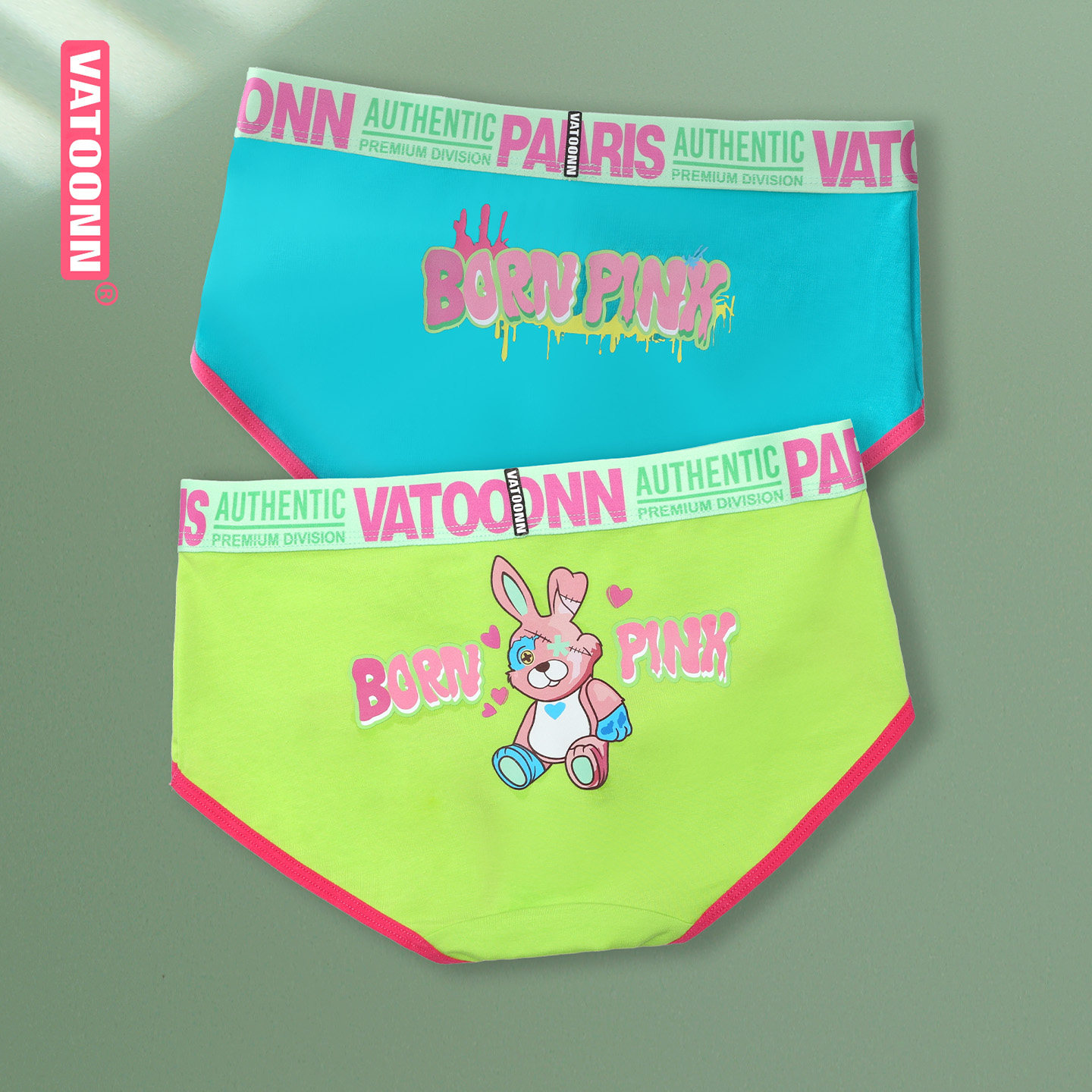 玩偶兔印花纯棉女生内裤三角大码防卷边宽腰带收腹透气不紧勒大码,女士内衣/男士内衣/家居服,女三角裤,淘宝优惠券,粉丝福利购,淘宝优惠卷