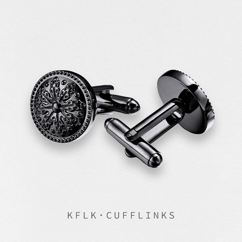 新品-法式袖扣男士轻奢定制衬衫袖口扣钉高档袖钉刻字 Cufflinks怎么样,好用不?