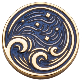 新品设计胸针银河畅想徽章领扣领角扣子男士西装西服金属胸章胸扣