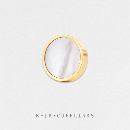 KFLK贝壳金属男士百搭胸针胸花