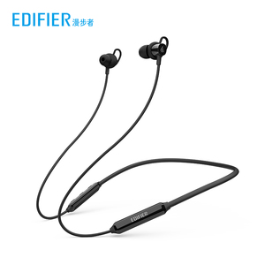 EDIFIER/漫步者 W200BT plus无线蓝牙耳机双耳挂脖式运动跑步挂耳