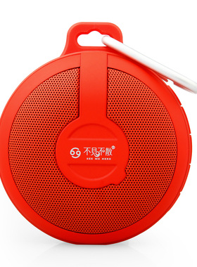 See Me Here/不见不散 BV210防水蓝牙音箱便携插卡迷你低音炮音响