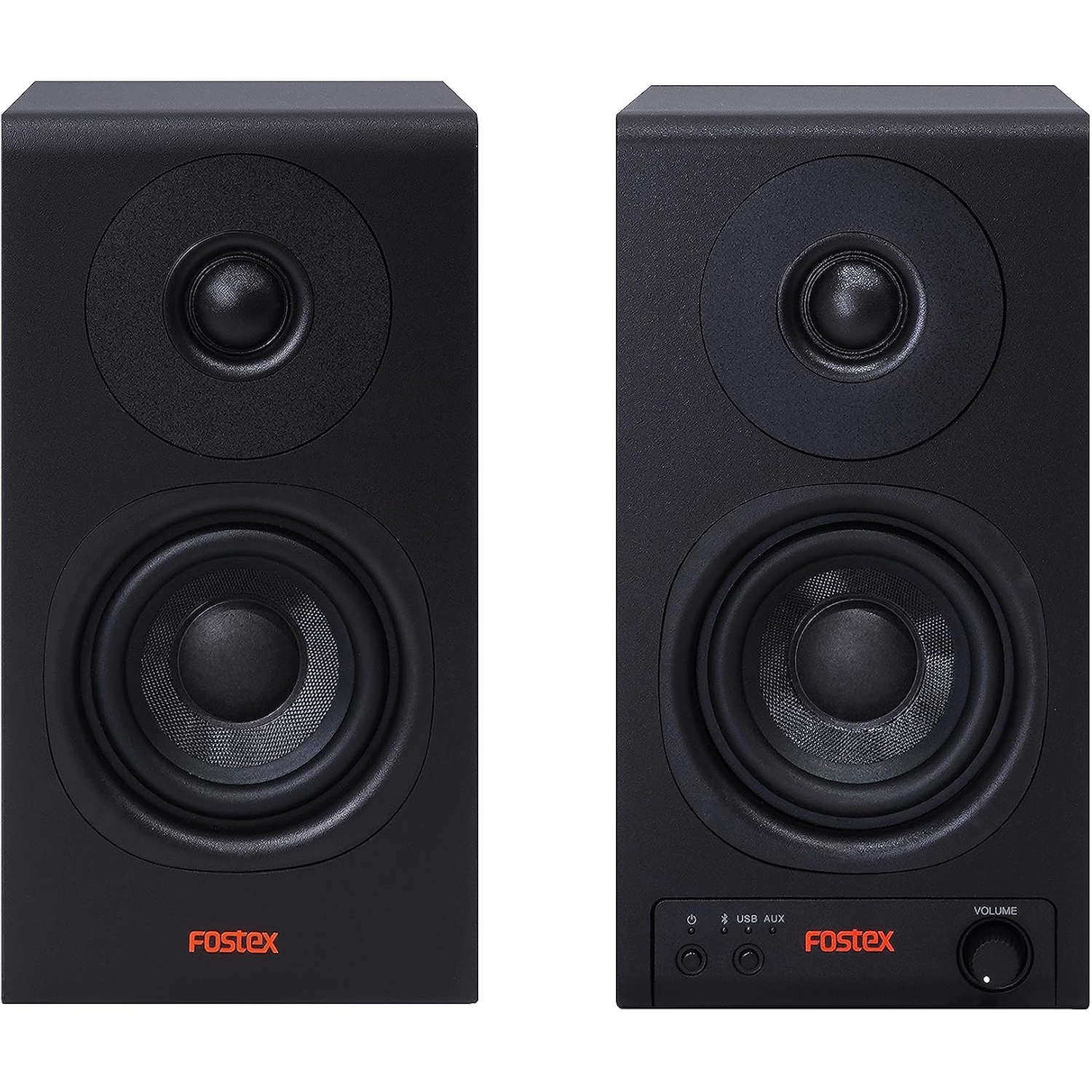 日本代购FOSTEX低音反射式有源音箱 PM0.3BD支持蓝牙/USB/AUX连接