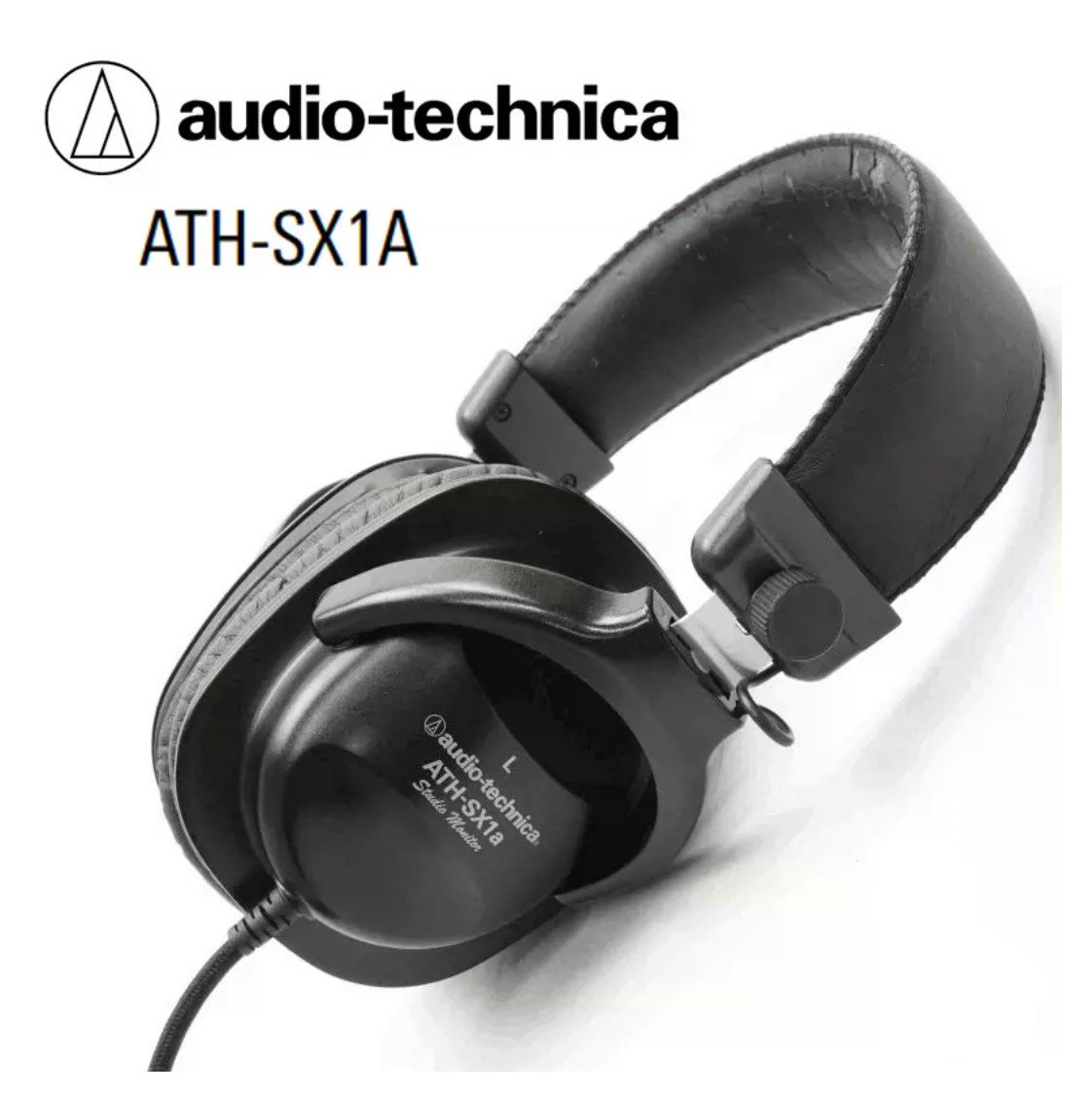 日本代购 Audio Technica铁三角ATH-SX1a 日本制头戴式录音室耳机
