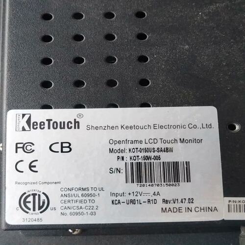 议价KeeTouch显示屏一体屏KOT-0150US-SA4B