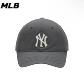 正品 MLB 服饰配件 棒球帽男女CP66弯檐帽可调节鸭舌帽子洋基队