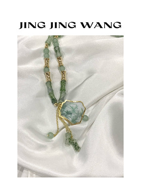 JINGJING2024春夏“节节高”氛围感 气质高雅 新中式项链
