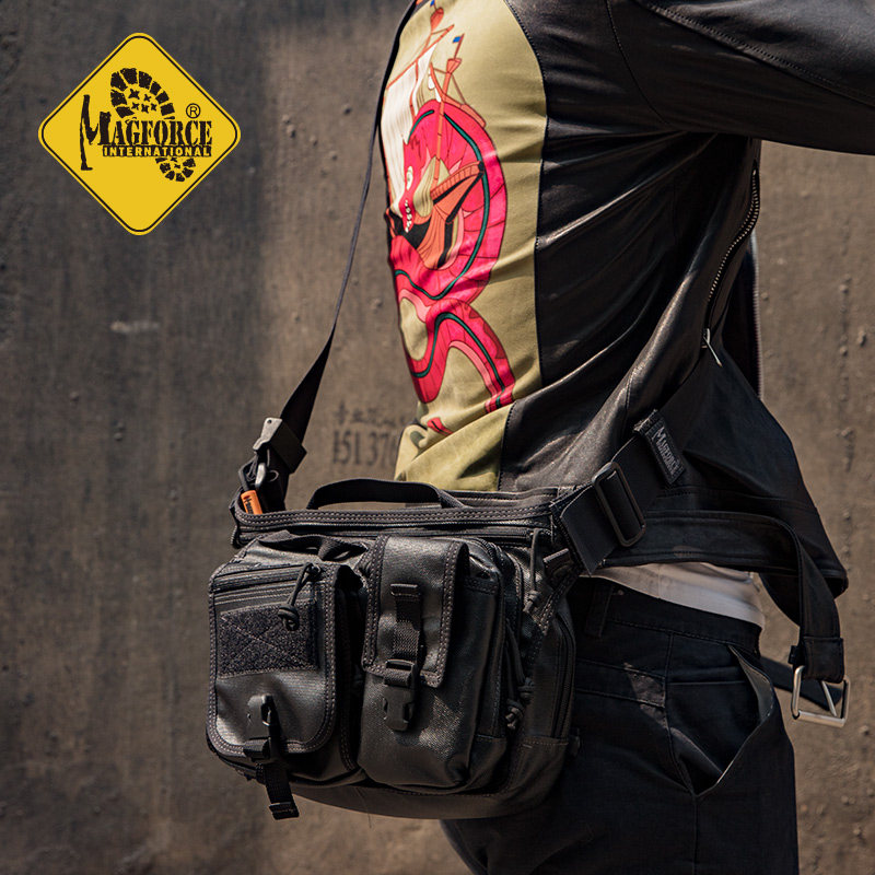 台湾产麦格霍斯MagForce台马战术斜跨包0486机动快取腰挂单肩包