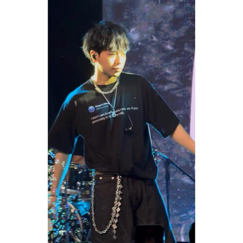 吴嘉轩Rapeter同款T恤25SS侃爷日记kanye索罗娜宽松纯棉短袖boxy